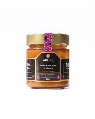 Manuka Active Honey (MGO 263+ | UMF 10+) - New Zealand - APILIFE