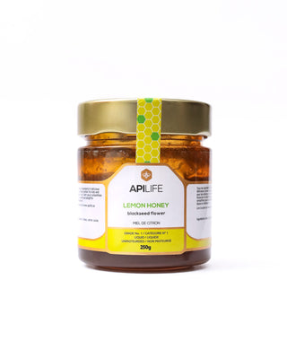 Lemon in Blackseed Honey - APILIFE Blackseed Honey