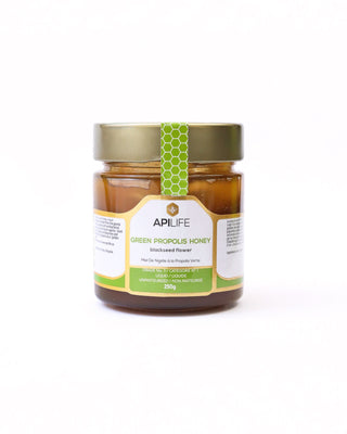 Green Propolis in Blackseed Honey - APILIFE