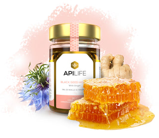 Ginger in Blackseed Honey - APILIFE